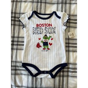 NWT Baby girl Boston Red Sox Onesie 12m
